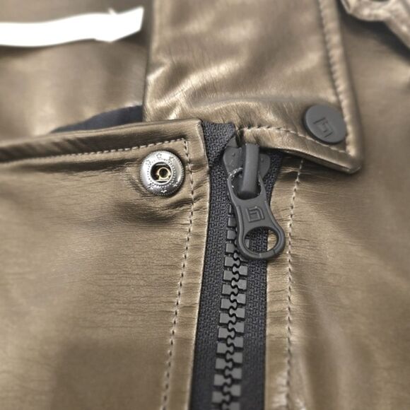 BLANC NOIR Womens Moto Jacket Size Small Casual Short Jacket - Picture 4 of 7